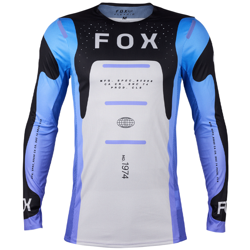 Maillot FOX Flexair Magnetic noir violet 2024