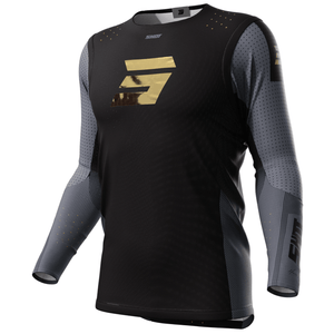 Maillot SHOT Aerolite Honor noir/or 2024