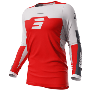 Maillot SHOT Contact Iron rouge
