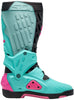 Bottes SIDI Crossair cyan/rose