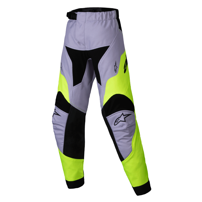 Tenue enfant ALPINESTARS Racer Kids gris/jaune 2025