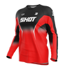 Maillot SHOT Draw Clash rouge 2027
