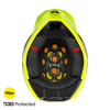 Casque SHOT Lite Glory jaune fluo nacré 2027