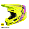 Casque SHOT Lite Glory jaune fluo nacré 2027