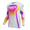Maillot SHOT Contact enfant Stream blanc 2027