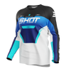 Maillot SHOT Draw enfant Struck bleu 2027