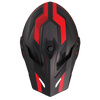 Casque SHOT Trek Max Vision Rally noir/rouge mat 2027