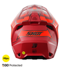Casque SHOT Lite Glory rouge nacré 2027