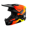 Casque SHOT Furious Zebra jaune fluo brillant 2027
