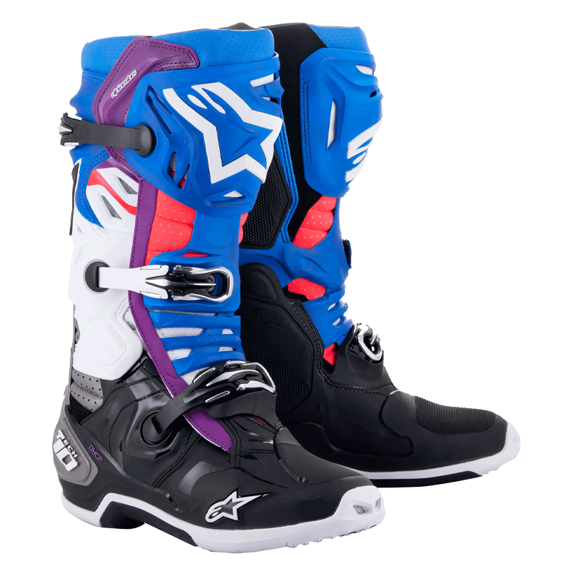 Bottes ALPINESTARS Tech 10 Supervented noir/bleu – oxmoto