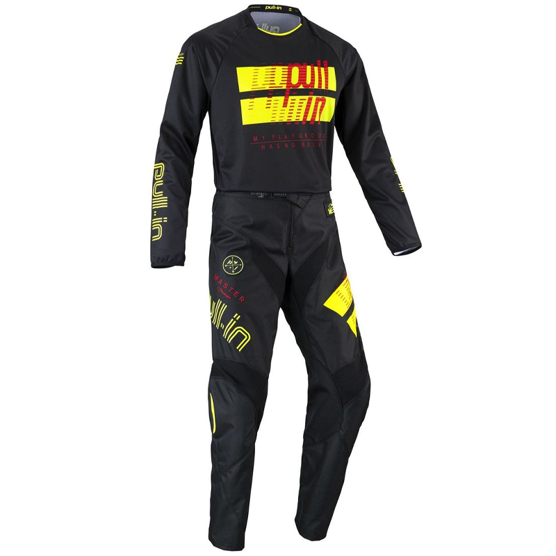 Tenue Pull-In Master noir/jaune 2022