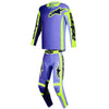 Tenue ALPINESTARS Racer PORTL violet/jaune