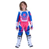 Tenue Enfant FOX 180 Collect bleu/rose