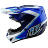 Casque Troy Lee Designs GP Shutter bleu/blanc