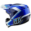 Casque enfant Troy Lee Designs GP Shutter bleu/blanc