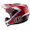 Casque Troy Lee Designs GP Shutter rouge/blanc