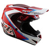 Casque Troy Lee Designs GP Shutter rouge/blanc