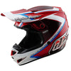 Casque Troy Lee Designs GP Shutter rouge/blanc