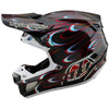 Casque Troy Lee Designs SE5 carbon Torched noir/rouge