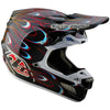 Casque Troy Lee Designs SE5 carbon Torched noir/rouge