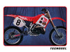 Kit déco complet TECNOSEL Team Honda USA 1991