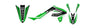 Kit déco BLACKBIRD Dream 4 Kawasaki KX85