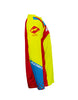 Maillot Kenny Track Focus rouge/jaune fluo 2023