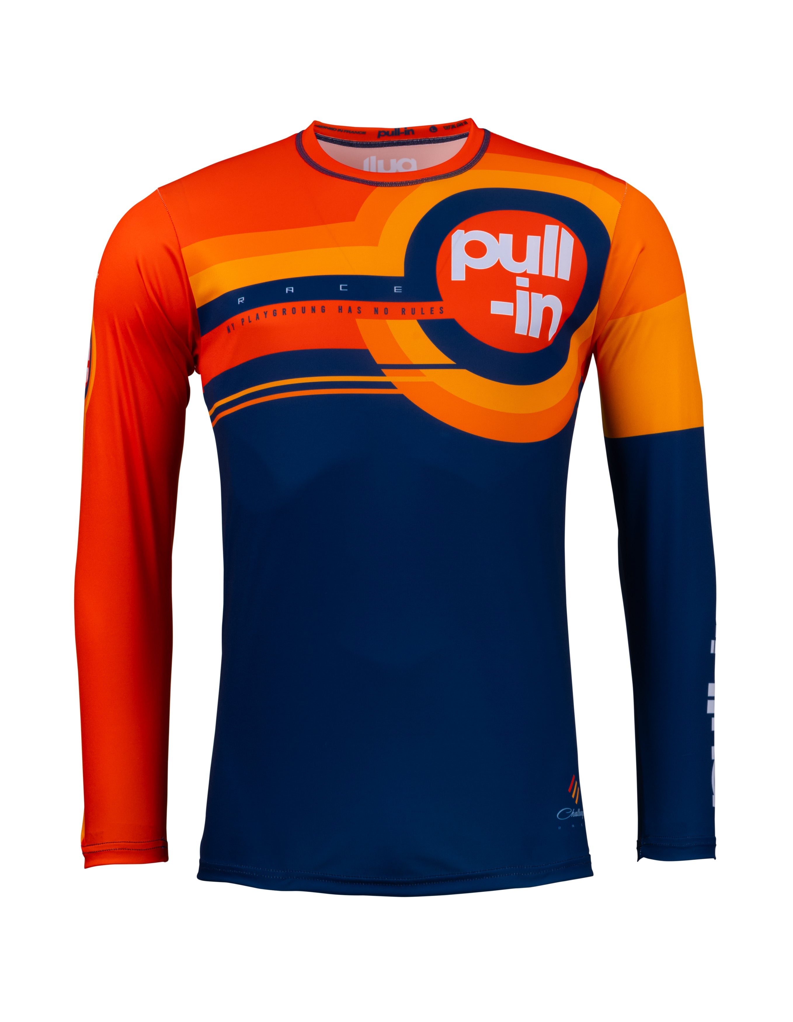 Tenue enfant Pull-In Race orange/navy 2023