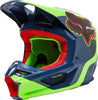 Casque FOX V1 Venz navy/vert