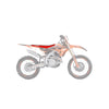 Housse de selle BLACKBIRD Double Grip 3 rouge/noir Honda CRF450R