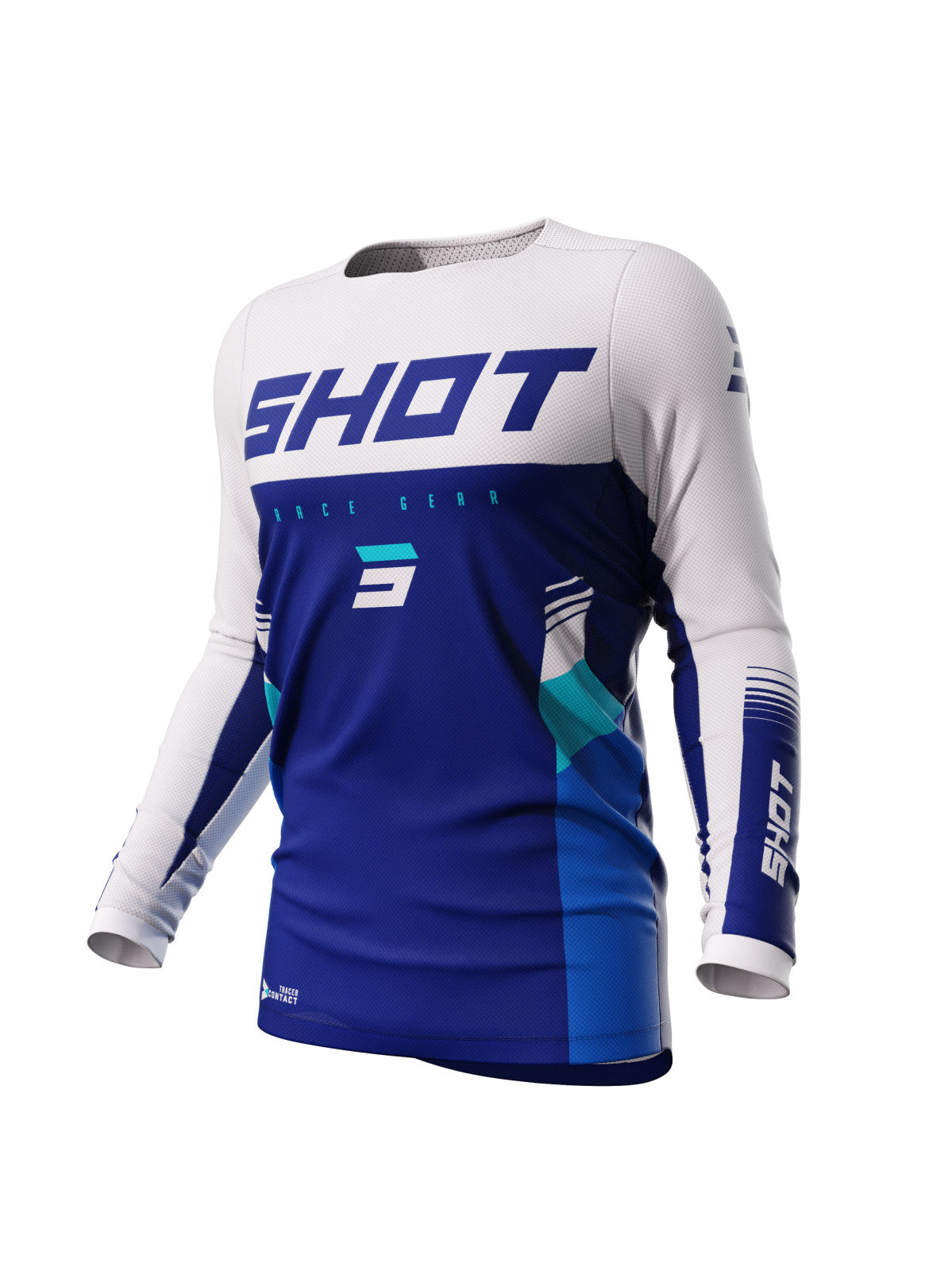 Tenue SHOT Contact Tracer bleu