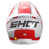 Casque SHOT Core Comp rouge/blanc