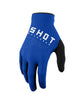 Gants SHOT Raw bleu royal 2024