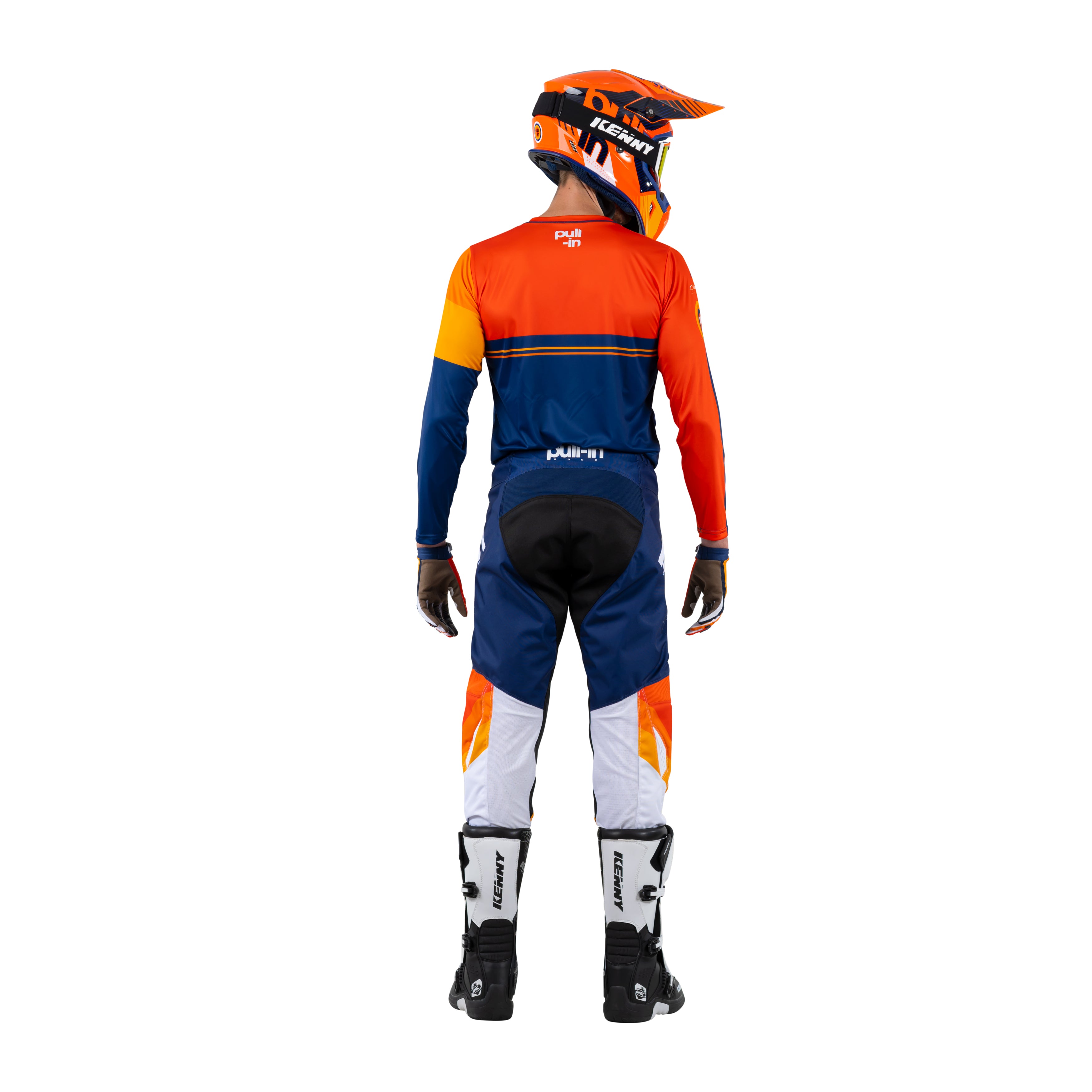 Tenue enfant Pull-In Race orange/navy 2023