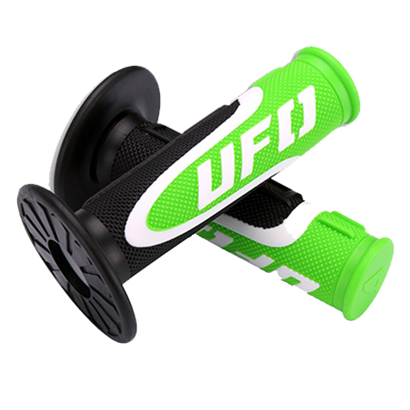 Poignee Bleu Poignée Enduro Axiom 55706 - Couleur Azur | MA01 Poignées Pour Guidon De Moto