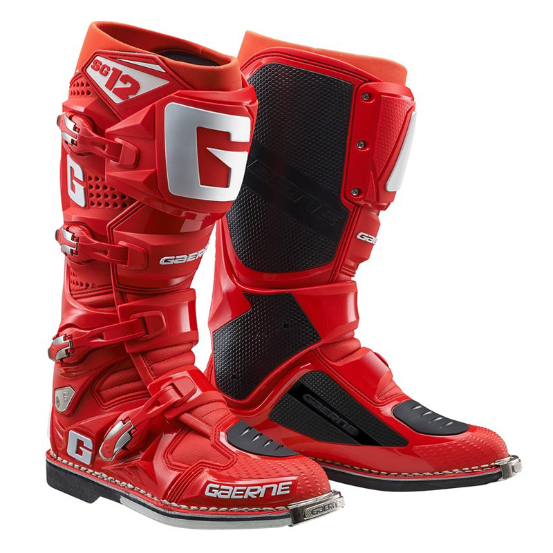 Bottes Gaerne SG12 rouge oxmoto