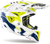 Casque Airoh Aviator 3 Spin jaune/bleu 2024