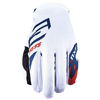 Gants FIVE MXF4 scrub blanc/rouge 2023