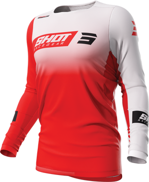 Maillot SHOT Contact Scope rouge