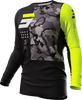 Maillot SHOT Contact Camo 2.0 jaune fluo