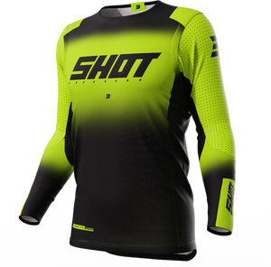 Maillot SHOT Aerolite Ultima jaune fluo