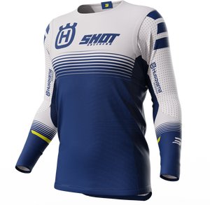 Maillot SHOT Aerolite Husqvarna Limited Edition 2023 bleu 2023