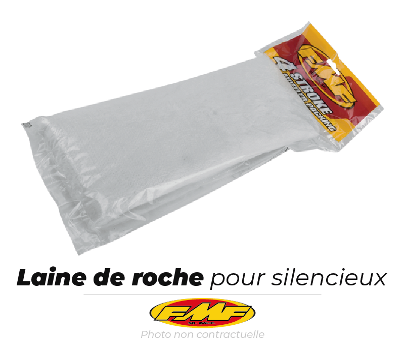 Laine de roche pour silencieux